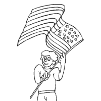 Thumbnail image for American, Flag, Boy