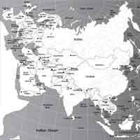 Thumbnail image for Asian Continent Map