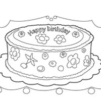 Thumbnail image for Flower Birthday Cake