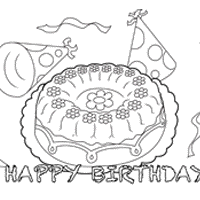 Thumbnail image for Flower Birthday Cake