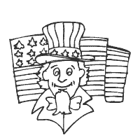 Thumbnail image for American Flag Behind Uncle Sam