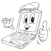 Thumbnail image for Happy Laptop Computer