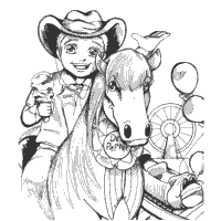 Thumbnail image for Horse and Boy at the Fair