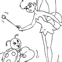 Ladybug and Tinkerbell