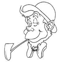 Thumbnail image for Leprechaun With Pipe