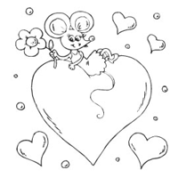 Thumbnail image for Lovely Mouse Card