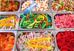 Holiday Candy Tower