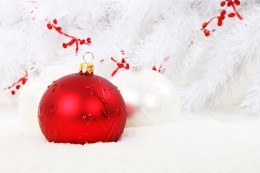 Recycled Card Decoupage Ornaments