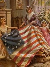 Did Betsy Ross make the 1st flag?