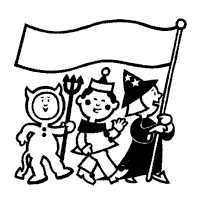 Devil, Clown and Wizard