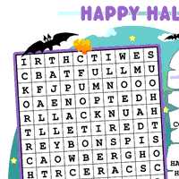Haunted Word Search