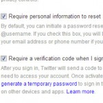 Thumbnail image for Twitter Adds Double Authentication