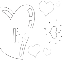 Thumbnail image for Cupid’s Arrow Dot to Dot 1 – 20