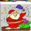 Cute Father Christmas Coloring Page