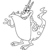 Monster » Coloring Pages » Surfnetkids