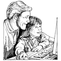Surfing the Net with Dad