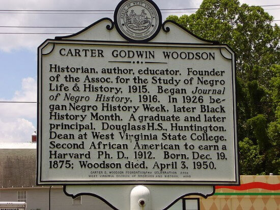 Carter Woodson is the father of Black History Month.