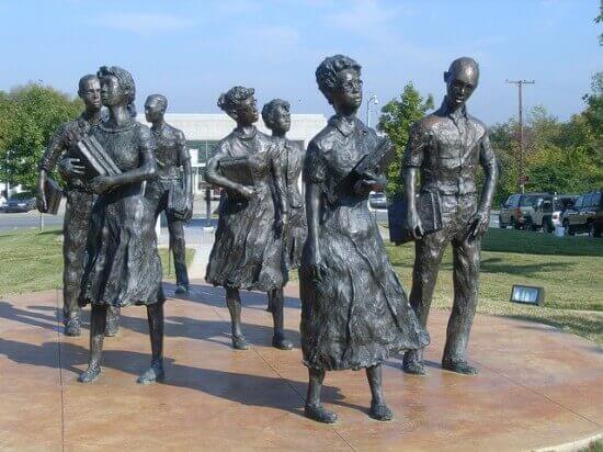 Little Rock Nine.  Photo by Cliff http://www.flickr.com/photos/nostri-imago/with/2841227269/