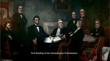 First Reading Emancipation Proclamantion