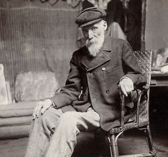 Pierre Auguste Renoir, circa 1910.