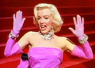 Marilyn Monroe, world-renowned actress. 