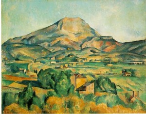 La Montagne Sainte-Victoire av Paul Cé (1839-1906)