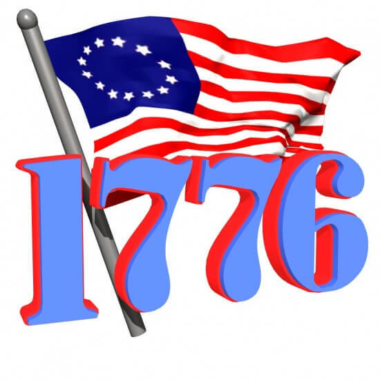 Although we celebrate independence on July 4th, America wasn't granted independence from the King of England  until 1783.