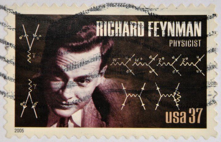 Richard Feynman Stamp