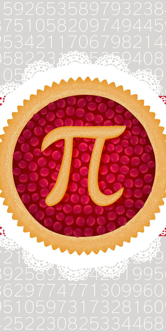 Pi is the ratio of the circumference of a circle to its diameter. Regardless of the size of the circle, #pi is always the same irrational number: approximately 3.14. #piday
