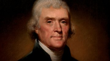 Portrait Of Thomas Jefferson