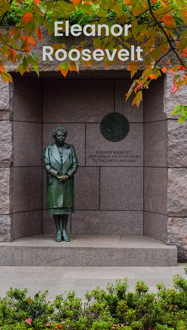 Eleanor Roosevelt created a new standard for First Ladies. #k12 #k12resources #history #womenshistory