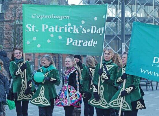 Participants At St. Patrick's Day Parade