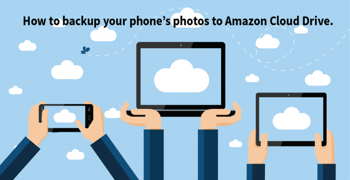 How to backup your phone's photos to Amazon Cloud Drive