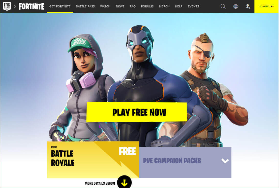 Fortnite Battle Royale Play Free Now 