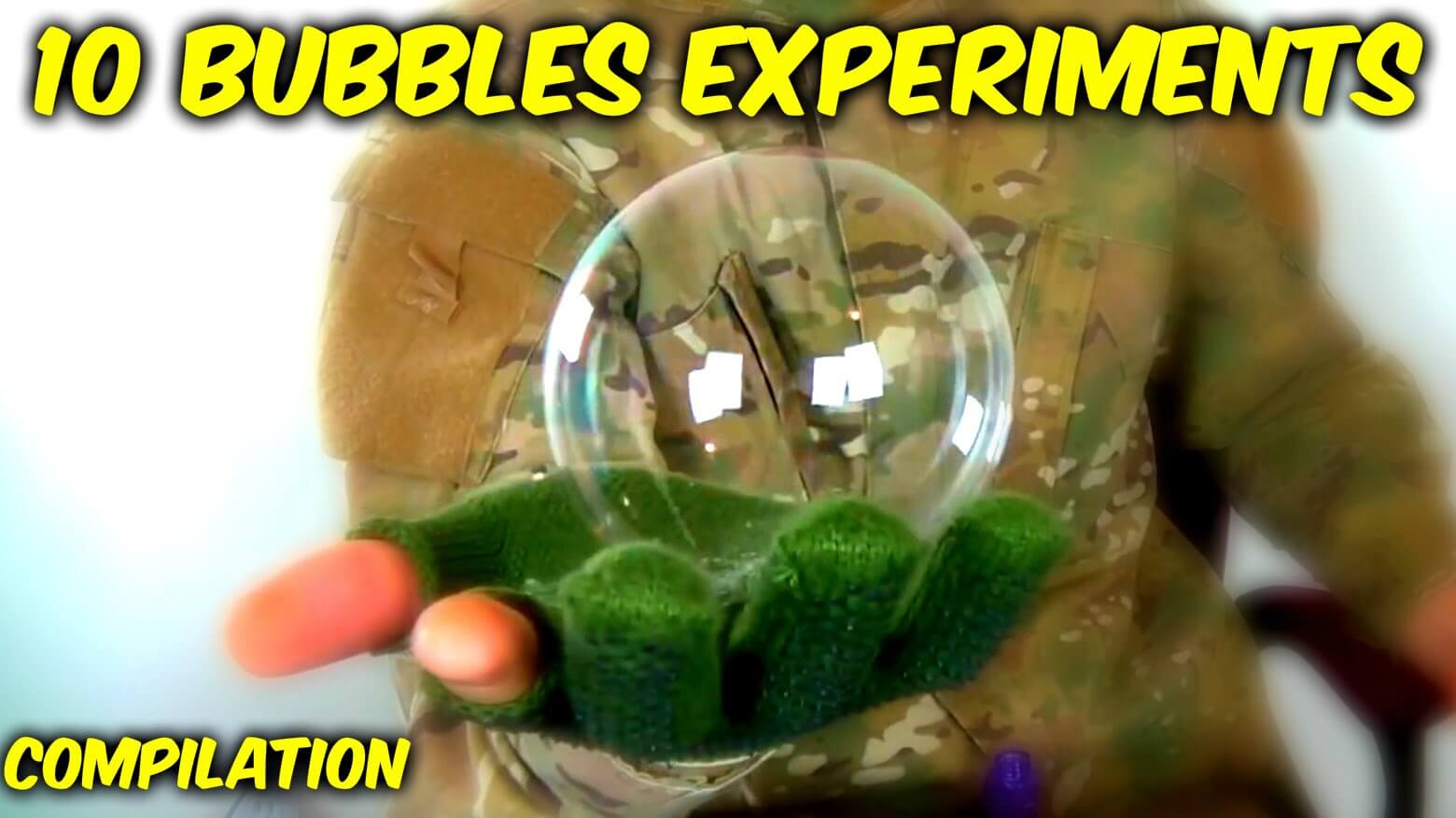 burning bubbles science experiment